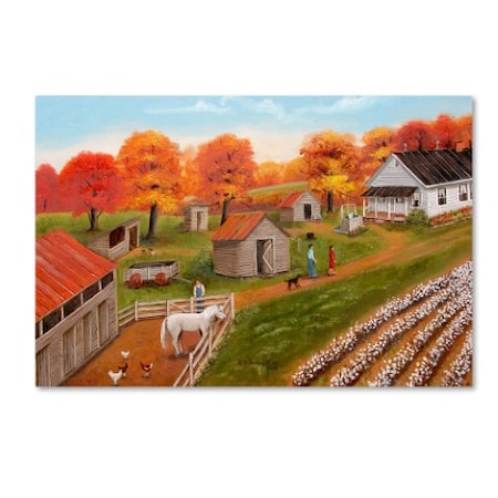 Arie Reinhardt Taylor 'The Old Homeplace' Canvas Art,30x47